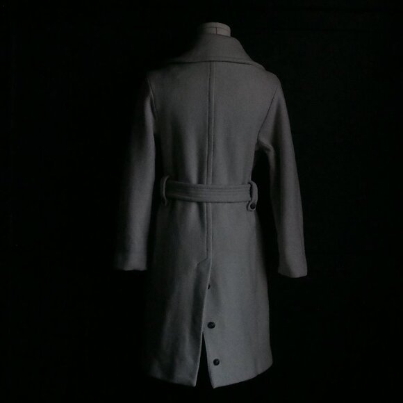 Reiss | Wool Blend Winter Trench Coat - Picture 7 of 9